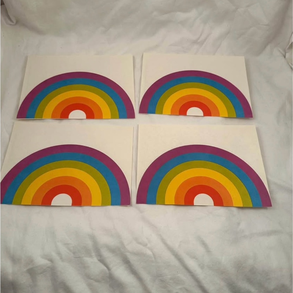 Vintage Rainbow Stationary 1978
